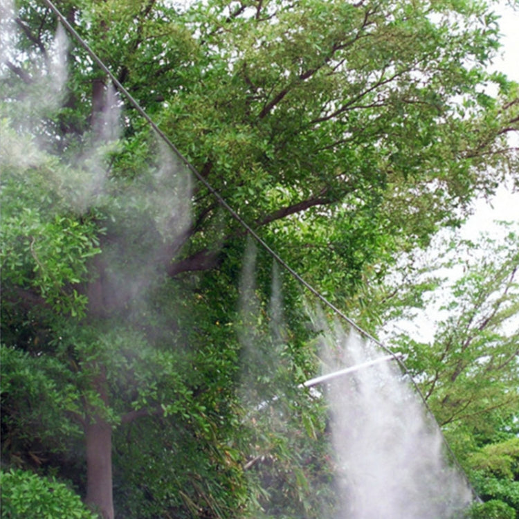 Tuyau PE pour pelouse et jardin extérieur, ligne d'arrosage par brumisation avec 21 buses de brume, Longueur : 15m