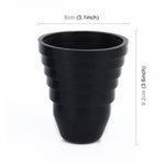 2 PCS Universal Headlight Soft Rubber Dust Cover, Suitable for 50-70cm Inner Diameter, For 50-70cm Inner Diameter