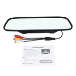 Moniteur de voiture TFT-LCD couleur 5,0 pouces 480*272 pour caméra de recul, prend en charge la fonction d'affichage automatique en marche arrière, 5,0 pouces 480*272
