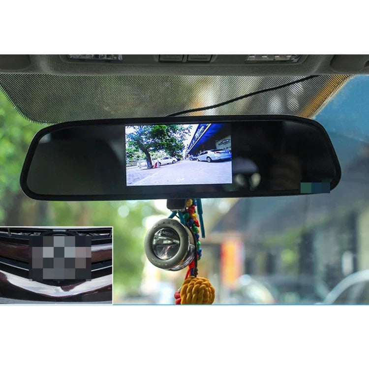 Moniteur de voiture TFT-LCD couleur 5,0 pouces 480*272 pour caméra de recul, prend en charge la fonction d'affichage automatique en marche arrière, 5,0 pouces 480*272