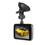 Enregistreur vidéo HD 4 pouces avec affichage HD, caméra F2.0 séparée, 12MP angle large 170 degrés / enregistrement en boucle vue arrière / enregistrement capteur G / WDR Full HD / caméra avant 1080P / caméra arrière 720P / support carte TF 32G, 4 pouces