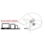 Casque Universel Sans Fil Bluetooth Interphone Moto, 4.0+EDR