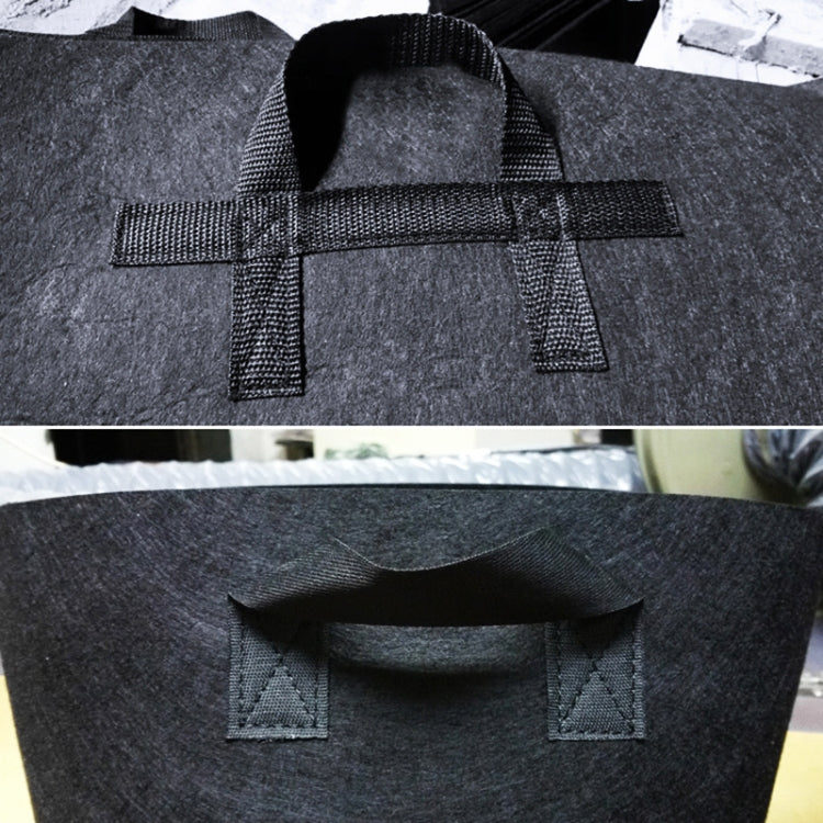 Sac de culture 10 gallons, pot en tissu non tissé épaissi avec aération et poignée, 10 gallons