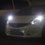 10 PCS T10/W5W/194/501/168 0.4W 20LM 6500K COB Bulbs Car Reading Lamp Clearance Light, DC 12V, Ice Blue Light, White Light