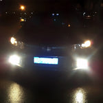 2 PCS HB4 / 9006 DC 12V 5W 250LM Auto Car Fog Lights with 16 SMD-2835 LED Bulbs (White Light), HB4 / 9006