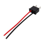 1 paire de douilles mâles de support d'ampoule H7 avec fil, H7