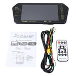 Écran de voiture TFT-LCD couleur 7 pouces 480*234 avec lecteur MP5 Bluetooth, supporte la fonction d'écran automatique inversé, 7 pouces 480*234
