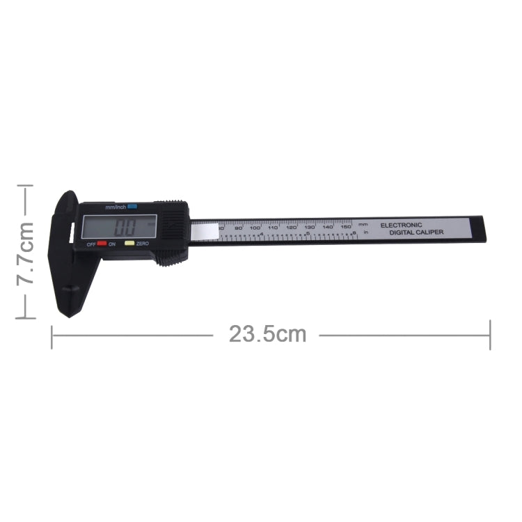 Pied à coulisse numérique LCD/Micromètre, Plage de mesure : 150 mm (6 pouces), CMS5201, CMS5201S