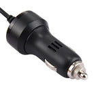 Adaptateur de chargeur de voiture USB-C/Type-C 2,4 A pour Nintendo Switch, longueur du câble : 2 m (noir), adaptateur de chargeur de voiture