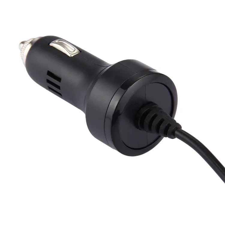 Adaptateur de chargeur de voiture USB-C/Type-C 2,4 A pour Nintendo Switch, longueur du câble : 2 m (noir), adaptateur de chargeur de voiture