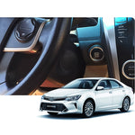 Smart Car Switch Car Engine Start Stop Switch Car Push Start Switch, with RFID Alarm System, Blue Light, Car Switch