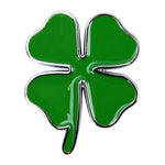 Four Leaf Clover Herb Luck Symbol Badge Emblem Labeling Sticker Styling Car Dashboard  Decoration, Size: 7.5*6cm, Size: 7.5x6cm