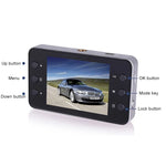K6000 DVR voiture vidéo Full HD 720P 2,3 pouces angle large 90 degrés, support carte TF (max 32GB) / détection de mouvement, avec 2 lampes de remplissage vision nocturne, K6000
