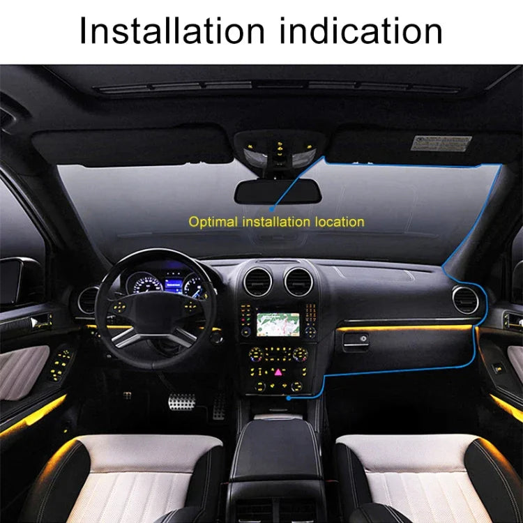 K6000 DVR voiture vidéo Full HD 720P 2,3 pouces angle large 90 degrés, support carte TF (max 32GB) / détection de mouvement, avec 2 lampes de remplissage vision nocturne, K6000