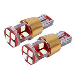 2 AMPOULES T10 3W à courant constant pour feux de position, avec 12 lampes CMS-3030, DC 9-18V