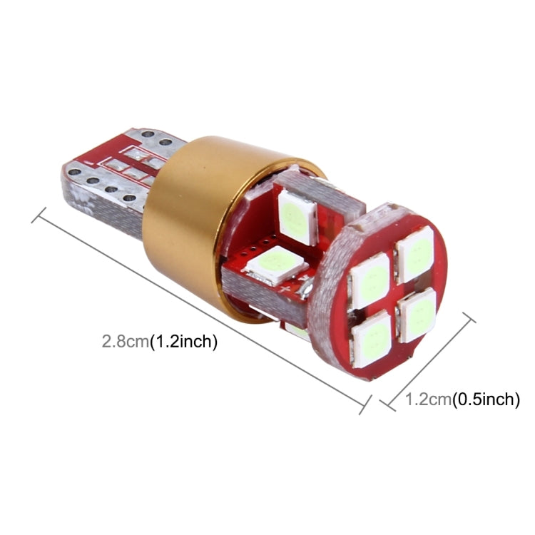 2 AMPOULES T10 3W à courant constant pour feux de position, avec 12 lampes CMS-3030, DC 9-18V