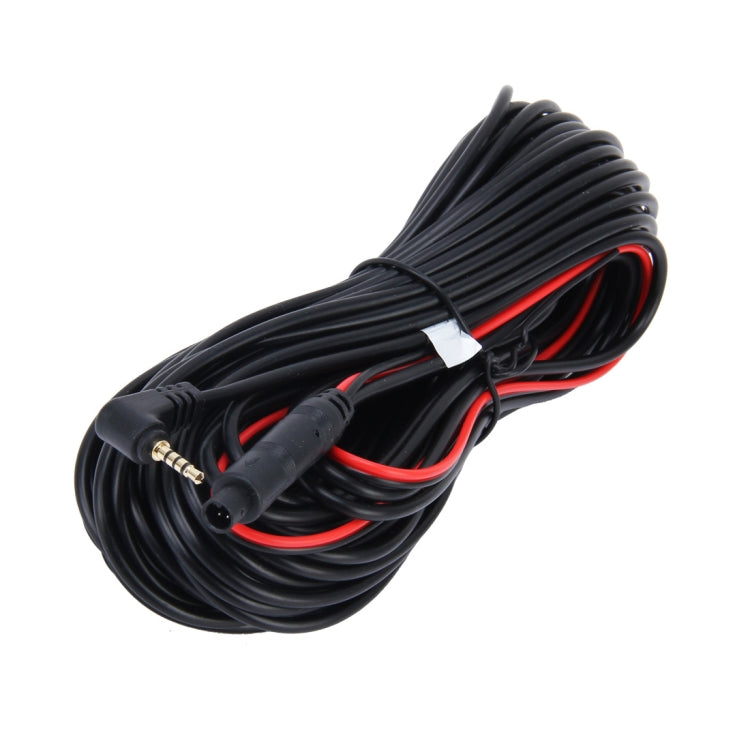 10m 4P Male & 2.5mm Female to 2.5mm Reversing Camera Extension Cord Rearview Mirror Vehicle Traveling Data Recorder Video Conversion for BMW, 10m 5P