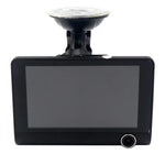 Écran IPS 4.0 pouces 5.0 mégapixels 170 degrés grand angle Full HD 1080P DVR voiture vidéo 3 canaux, support lumière de remplissage vision nocturne / visualisation de recul / carte TF (32GB max) / capteur G / détection de mouvement, 170 degrés