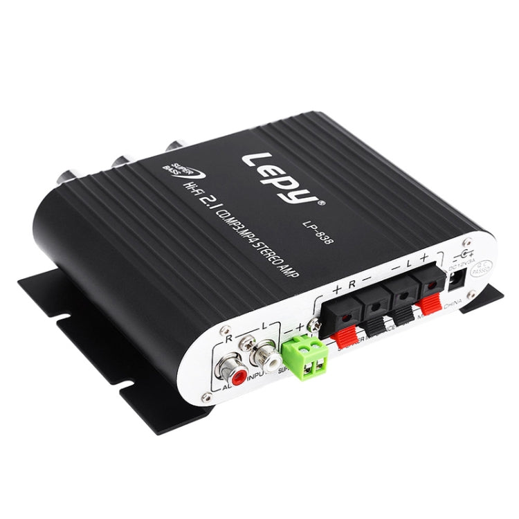 Amplificateur audio caisson de basses 2.1 canaux HIFI pour voiture, compatible MP3