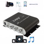 Amplificateur audio caisson de basses 2.1 canaux HIFI pour voiture, compatible MP3
