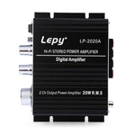 Amplificateur HIFI voiture/maison LP-2020A, supporte le MP3, prise anglaise avec alimentation 3A, prise anglaise
