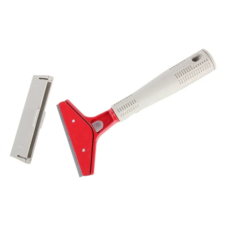 Outil de nettoyage de raclette de film de fenêtre de voiture en métal pur, outil de teinte d'installation de film de pare-soleil de voiture avec couvercle, raclette de film à lame en métal pur
