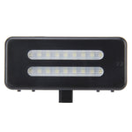 2 PCS White Light Car LED Vanity Mirror Lamp Lights with 18 SMD-3528 Lamps for BMW E60/ E60N/ E61/ E61N/ E90/ E90N/ E91/ E91N/ E92/ E92N/ E70/ E71/ E84/ F25/ X3, For BMW E60
