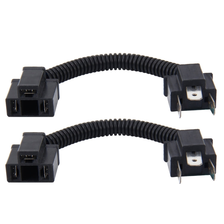 2 PCS H4 Car HID Xenon Headlight Male to Female Conversion Cable, H4