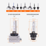 2 PCS D1S 35W 3800 LM 4300K HID Bulbs Xenon Lights Lamps, DC 12V, D1S