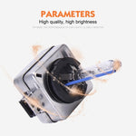 2 PCS D1S 35W 3800 LM 4300K HID Bulbs Xenon Lights Lamps, DC 12V, D1S