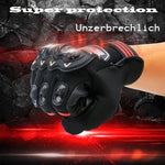 WUPP Gants de moto à écran tactile étanches respirants résistants à l'usure et antidérapants pour l'été et l'hiver Gants de protection à doigts complets, Taille : XXL, Taille : XXL