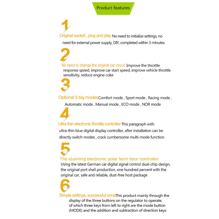 TROS KS-5Drive Potent Booster for Toyota INNOVA 2016-2019 Electronic Throttle Controller, For Toyota INNOVA 2016-2019