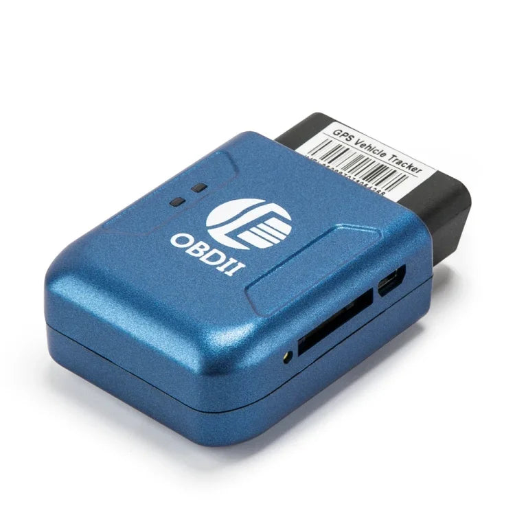TK206 2G GPS OBD2 Traceur GPS de voiture, mini antivol GSM GPRS à alarme vibrante en temps réel quadribande, TK206 (noir), TK206 (bleu)