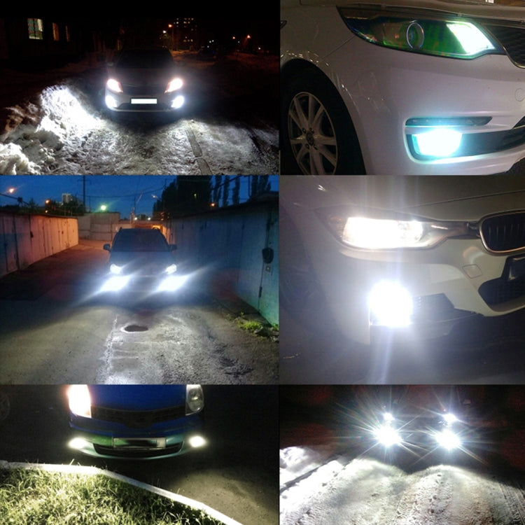 2 PCS H7 DC12V-24V / 12W / 3000K / 800LM 12LEDs SMD-3030 Car LED Fog Light, H7 (White Light), H7