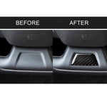 Car Carbon Fiber Below Steering Wheel Decorative Sticker for Chevrolet Camaro 2017-2019, Below Steering Wheel