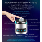 BC42 Lampe d'ambiance colorée multifonction de voiture Bluetooth 5.0 Lecteur MP3, Prise en charge de la carte TF et du disque U et de la FM, BC42