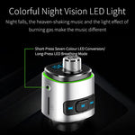 BC42 Lampe d'ambiance colorée multifonction de voiture Bluetooth 5.0 Lecteur MP3, Prise en charge de la carte TF et du disque U et de la FM, BC42