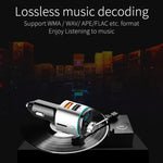 BC42 Lampe d'ambiance colorée multifonction de voiture Bluetooth 5.0 Lecteur MP3, Prise en charge de la carte TF et du disque U et de la FM, BC42