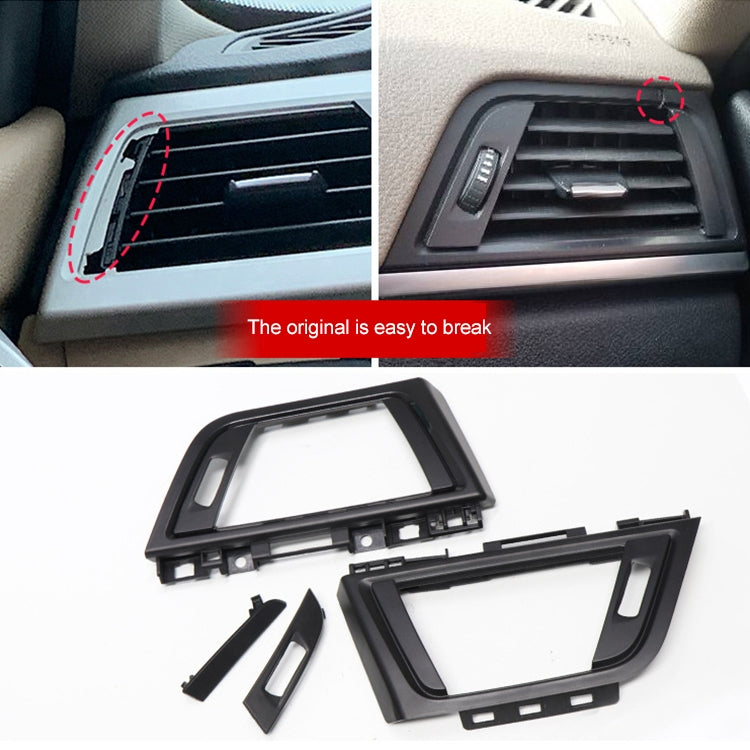 Car Left Side Air Conditioner Vent Strip 64229253217 for BMW 3 Series, Left Driving, Vent Strip