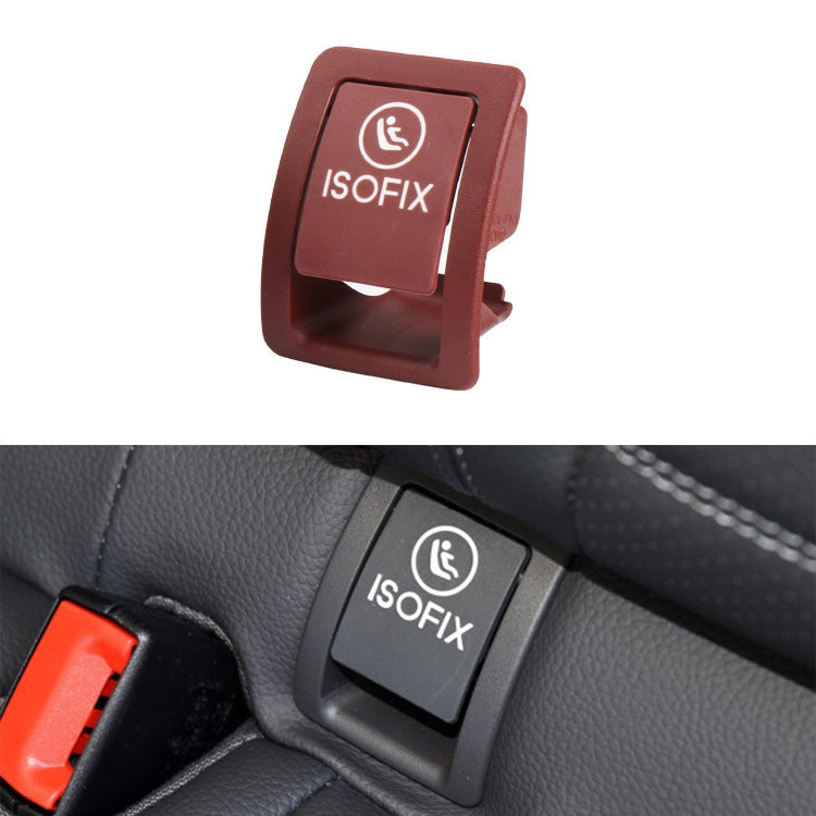 Car Rear Child ISOFIX Switch Seat Safety Cover 2059200513 for Mercedes-Benz W205 2015-2021, Left and Right Driving