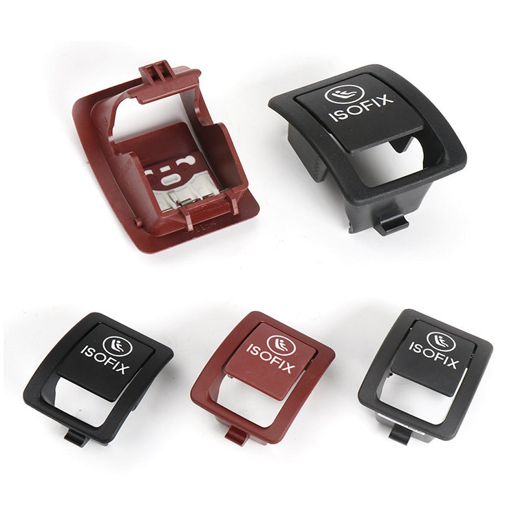 Car Rear Child ISOFIX Switch Seat Safety Cover 2059200513 for Mercedes-Benz W205 2015-2021, Left and Right Driving
