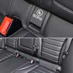 Car Rear Child ISOFIX Switch Seat Safety Cover 2059200513 for Mercedes-Benz W205 2015-2021, Left and Right Driving