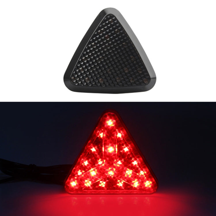 Feu arrière LED de pilote triangulaire style X pour vélo / VTT, style X