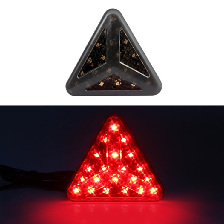 Feu arrière LED de pilote triangulaire style Y pour vélo / VTT, style Y