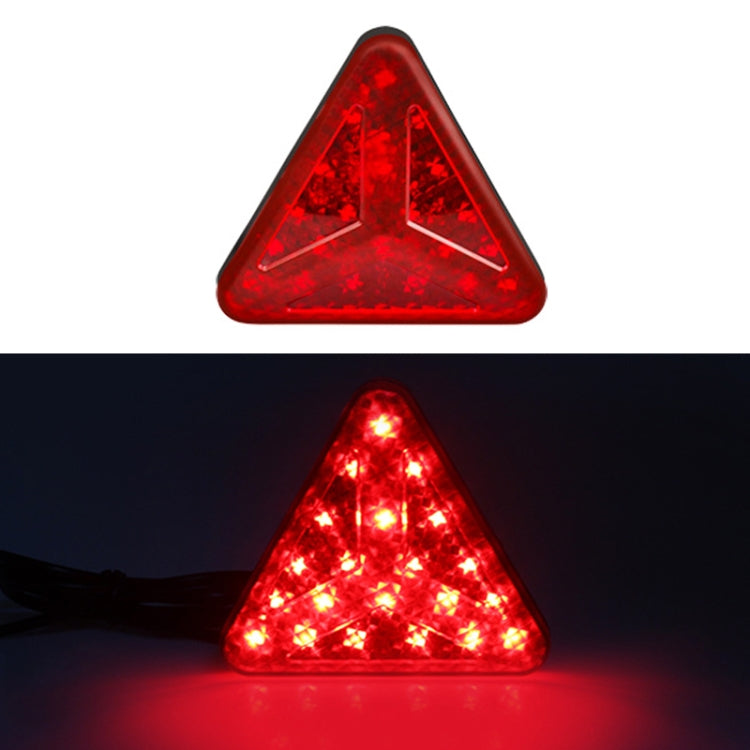 Feu arrière LED de pilote triangulaire style Y pour vélo / VTT, style Y
