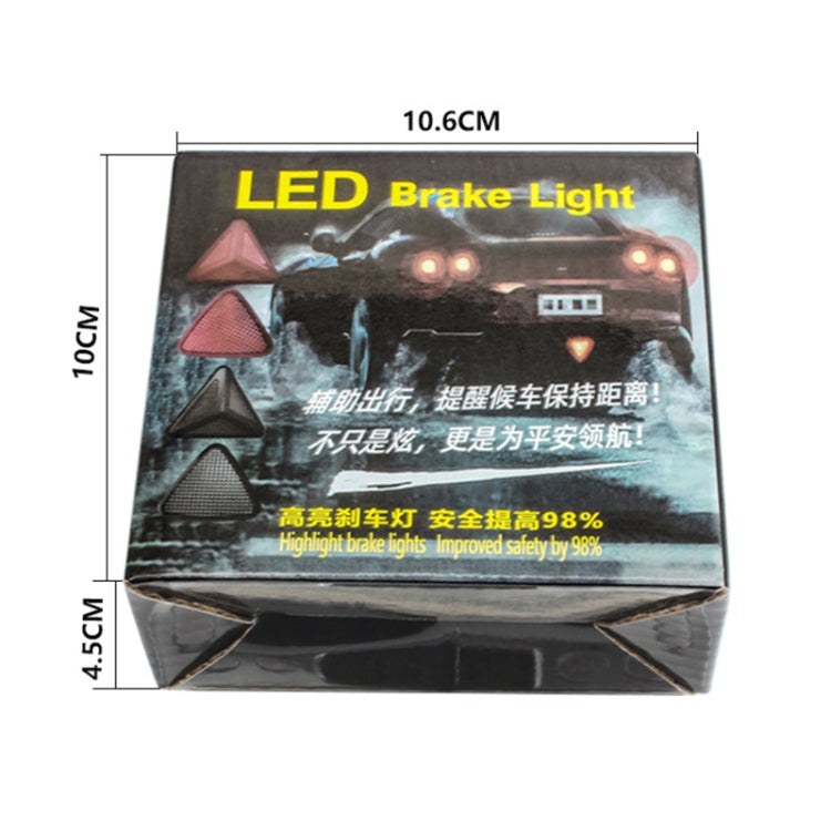 Feu arrière LED de pilote triangulaire style Y pour vélo / VTT, style Y