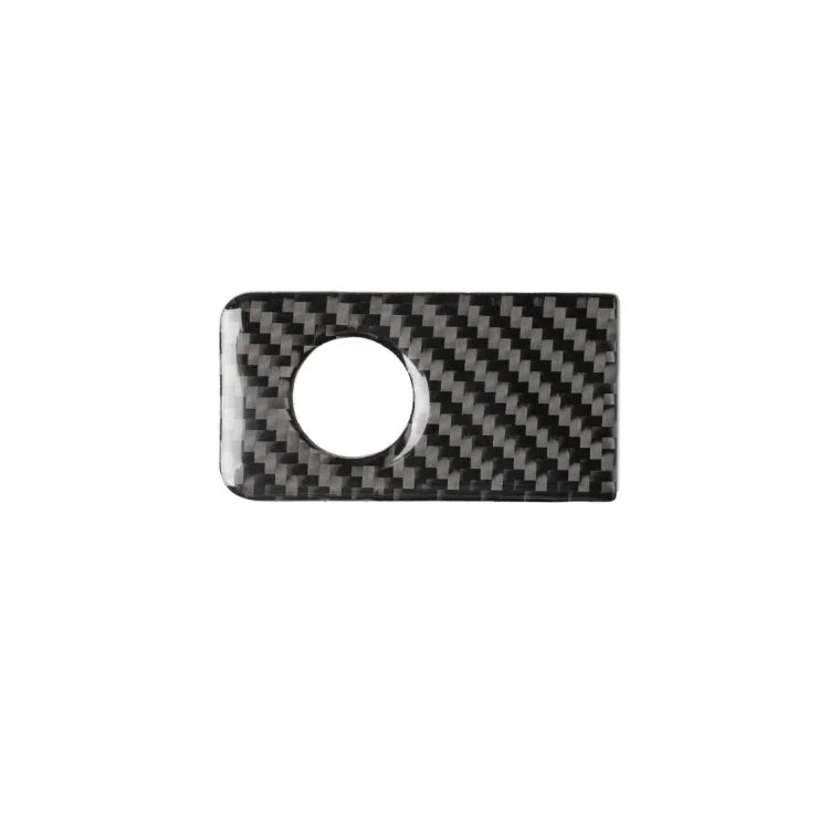 Autocollant décoratif en fibre de carbone pour boîte de rangement de siège passager avant de voiture pour Infiniti Q50 / Q60 2014-2020, conduite à gauche, boîte de rangement de siège passager avant