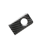 Autocollant décoratif en fibre de carbone pour boîte de rangement de siège passager avant de voiture pour Infiniti Q50 / Q60 2014-2020, conduite à gauche, boîte de rangement de siège passager avant