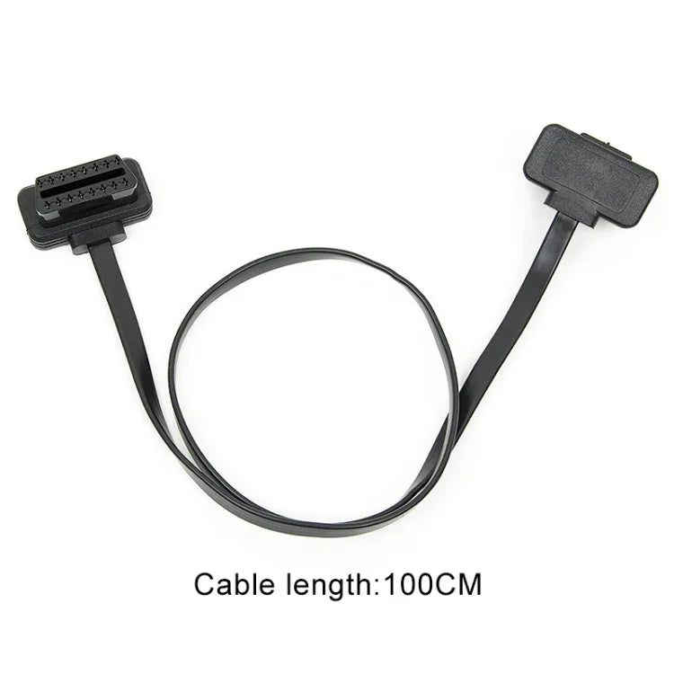 Câble de diagnostic étendu OBD 16 broches mâle vers femelle, longueur : 100 cm