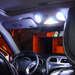 2 PCS 41mm DC12V / 2.5W / 6000K / 170LM 6LEDs SMD-3030 Car Reading Lamp Dome Light, 41mm